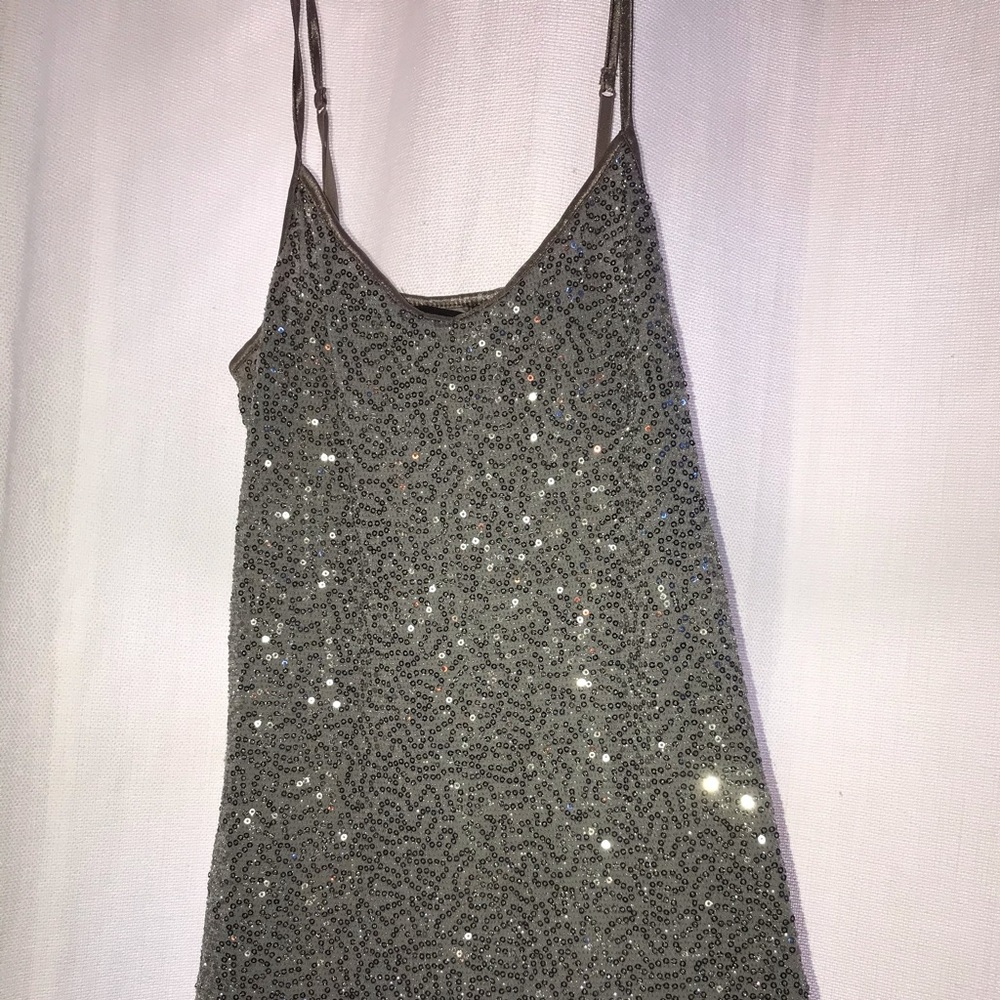 Sparkly tank top